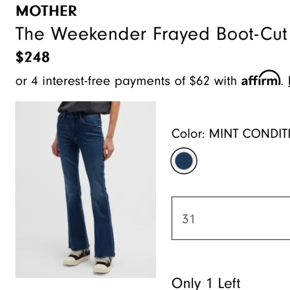 Mother jeans